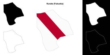 Kurate (Fukuoka) ana hat haritası ayarlandı