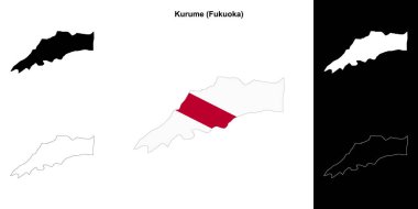 Kurume (Fukuoka) ana hat haritası ayarlandı