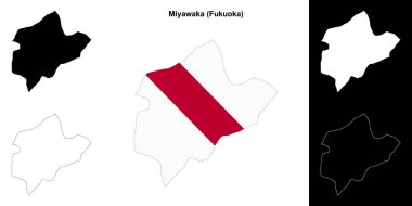 Miyawaka (Fukuoka) ana hat haritası ayarlandı
