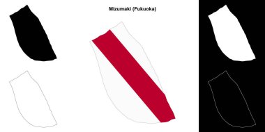 Mizumaki (Fukuoka) ana hat haritası ayarlandı