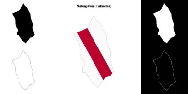 Nakagawa (Fukuoka) ana hat haritası ayarlandı