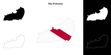 Nijo (Fukuoka) ana hat haritası ayarlandı