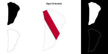 Ogori (Fukuoka) ana hat haritası ayarlandı