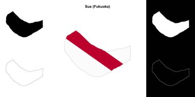Sue (Fukuoka) ana hat haritası ayarlandı