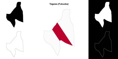 Tagawa (Fukuoka) ana hat haritası ayarlandı