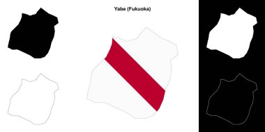 Yabe (Fukuoka) ana hat haritası ayarlandı