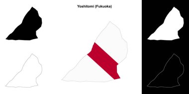 Yoshitomi (Fukuoka) ana hat haritası ayarlandı
