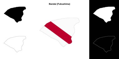 Bandai (Fukushima) ana hat haritası ayarlandı