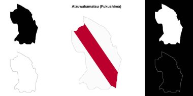 Aizuwakamatsu (Fukushima) ana hat haritası ayarlandı