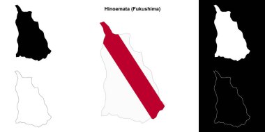 Hinoemata (Fukushima) ana hat haritası ayarlandı