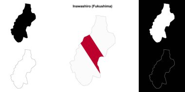 Inawashiro (Fukushima) ana hat haritası ayarlandı