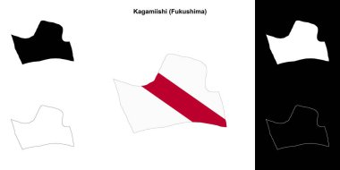 Kagamiishi (Fukushima) ana hat haritası ayarlandı