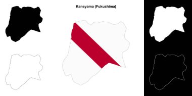 Kaneyama (Fukushima) ana hat haritası ayarlandı