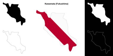 Kawamata (Fukushima) ana hat haritası ayarlandı