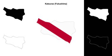 Katsurao (Fukushima) ana hat haritası ayarlandı