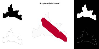 Koriyama (Fukushima) ana hat haritası ayarlandı