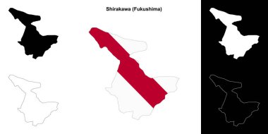 Shirakawa (Fukushima) ana hat haritası ayarlandı