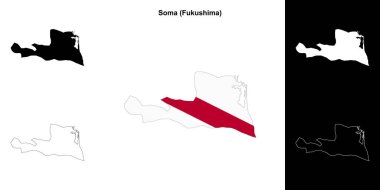Soma (Fukushima) ana hat haritası seti
