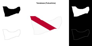 Tamakawa (Fukushima) ana hat haritası ayarlandı