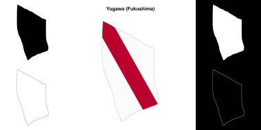 Yugawa (Fukushima) ana hat haritası ayarlandı