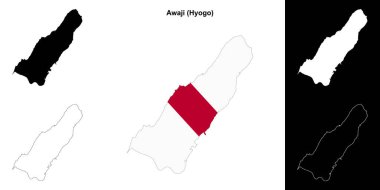 Awaji (Hyogo) ana hat haritası ayarlandı