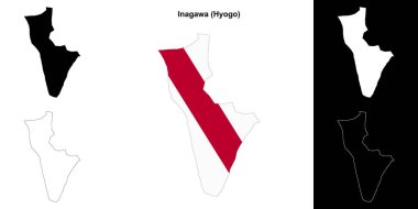 Inagawa (Hyogo) ana hat haritası ayarlandı