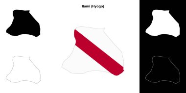 Itami (Hyogo) ana hat haritası ayarlandı