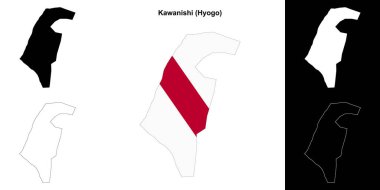Kawanishi (Hyogo) ana hat haritası ayarlandı