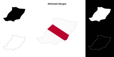 Nishiwaki (Hyogo) ana hat haritası ayarlandı