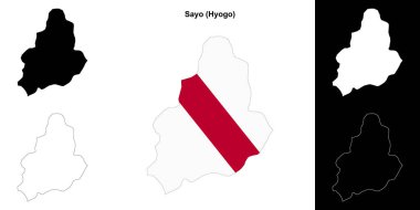 Sayo (Hyogo) ana hat haritası ayarlandı