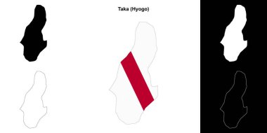 Taka (Hyogo) ana hat haritası seti