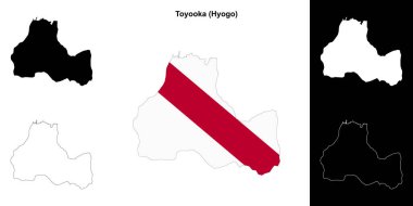 Toyooka (Hyogo) ana hat haritası ayarlandı