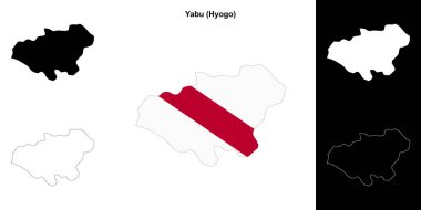 Yabu (Hyogo) ana hat haritası ayarlandı