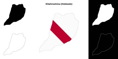 Kitahiroshima (Hokkaido) ana hat haritası seti