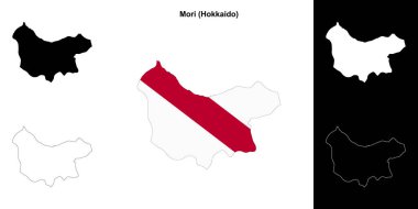 Mori (Hokkaido) ana hat haritası seti