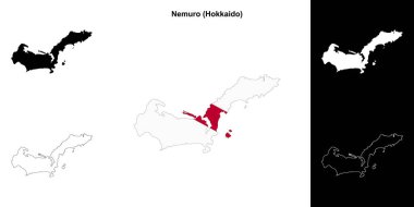 Nemuro (Hokkaido) ana hat haritası ayarlandı