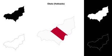 Oketo (Hokkaido) ana hat haritası ayarlandı