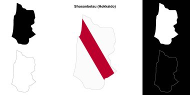 Shosanbetsu (Hokkaido) ana hat haritası ayarlandı