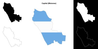 Sermaye bölümü (Misiones) ana hat haritası seti