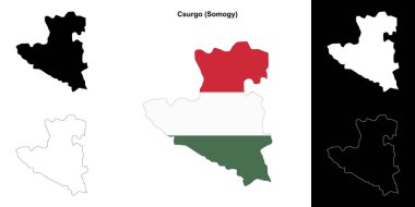 Csurgo bölgesi ana hat haritası seti