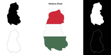 Rackeve bölge ana hatları haritası ayarlandı