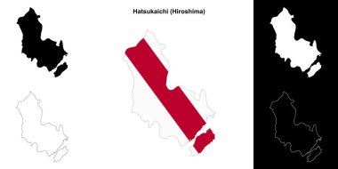 Hatsukaichi (Hiroşima) ana hat haritası ayarlandı