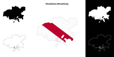 Hiroşima (Hiroşima) ana hat haritası ayarlandı