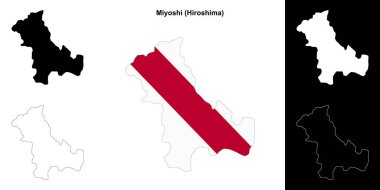 Miyoshi (Hiroşima) ana hat haritası ayarlandı
