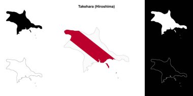 Takehara (Hiroşima) ana hat haritası ayarlandı