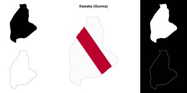 Kabe (Gunma) ana hat haritası ayarlandı