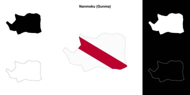 Nanmoku (Gunma) ana hat haritası ayarlandı