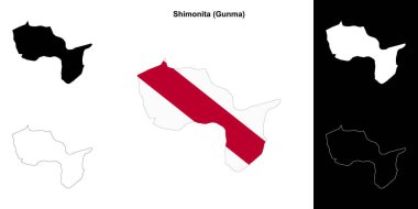Shimonita (Gunma) ana hat haritası ayarlandı