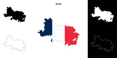 Arras arrondissement ana hat haritası ayarlandı