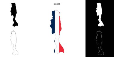 Bastia arrondissement ana hat haritası ayarlandı